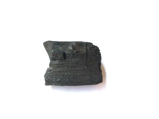 Activated  Charcoal  On  White  Background  With  Copy  Space.  Face  Scrub  And  Cleanser  Skin ...