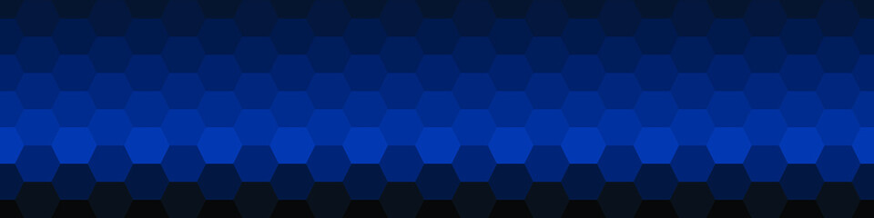 Classic Blue Abstract trianglify Generative Art background illustration