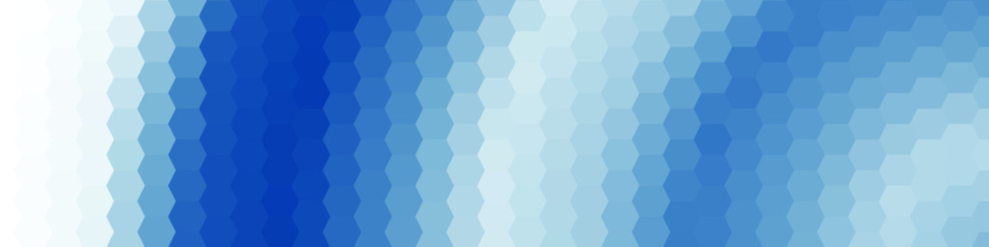 Classic Blue Abstract trianglify Generative Art background illustration