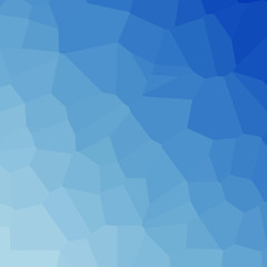 Obraz premium Classic Blue Abstract trianglify Generative Art background illustration