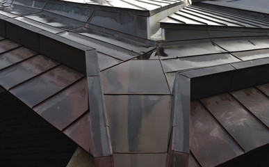 A detail of modern architecture