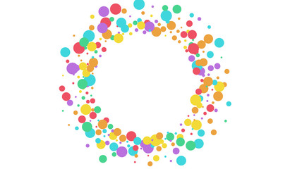 White Shine Independence Design. Happy Circle Pattern. Festival Invitation. Yellow Dust Decoration Background. Splash Transparent Banner.