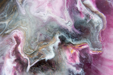 abstract fluid art. epoxy resin technique. modern art background