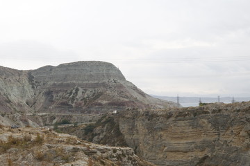 road in mountains