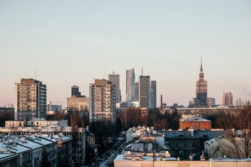 Downtown Warsaw, Poland