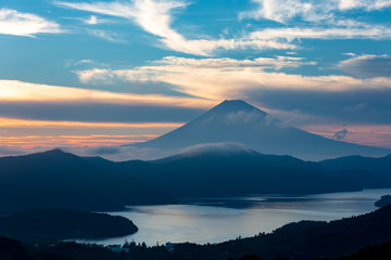 富士山と芦ノ湖 / Mt.Fuji and Lake Ashi