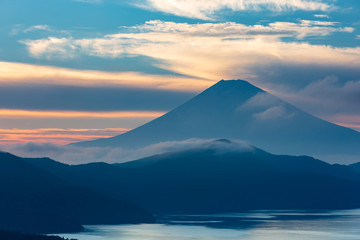 富士山と芦ノ湖 / Mt.Fuji and Lake Ashi