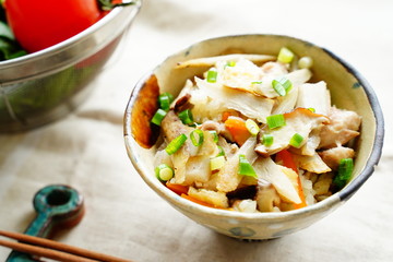 ごぼうの炊き込みご飯