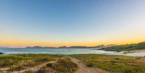 Cies Islands from Cangas