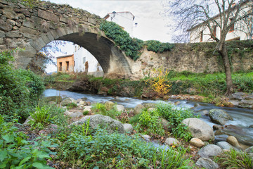 Fototapeta na wymiar Hervás, Cáceres, Extremadura, España