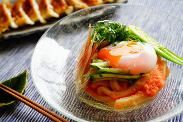 冷やし明太子うどん