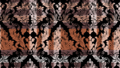 Decorative elegant luxury design.Vintage elements in baroque, rococo style.Design for cover, fabric, textile, wrapping paper .