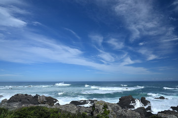 室戸岬の海と青空