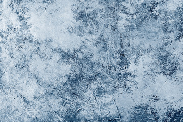 Gray blue stone concrete abstract background copy space. Color of the year 2020 classic blue toned