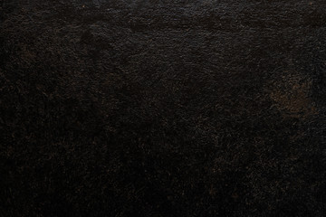 black rusty background wall, abstract dark texture for design