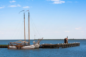 Fototapeta premium boats at sea
