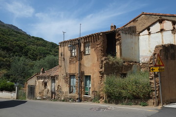 Casa in ladiri a Fluminimaggiore adobe rural house Sardinia Sardegna