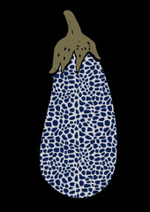 Fototapeta premium Illustration of eggplant