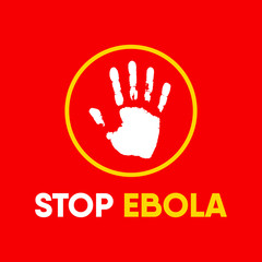 Awareness Campaign on the theme of End to Ebola Virus, Vector Illustration.