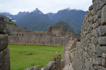 南米 マチュピチュ 山 風景