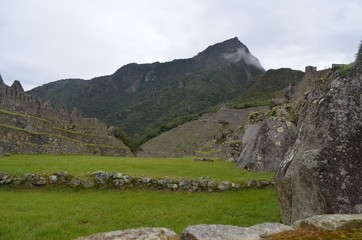 Fototapeta na wymiar 南米 マチュピチュ 山 風景