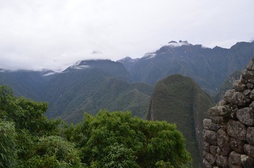南米 遺跡 山 風景
