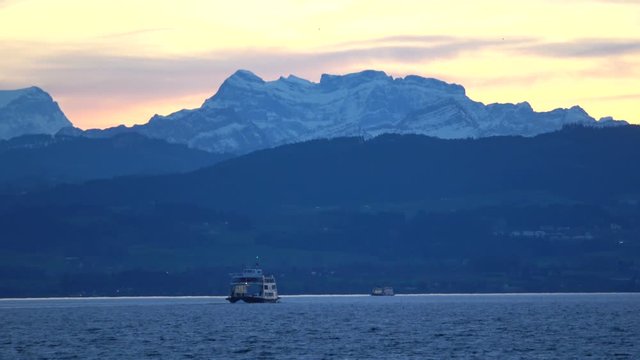 Abendstimmung am Bodensee