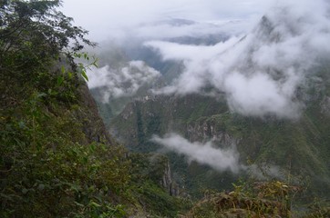 Fototapeta premium 南米 遺跡 山 風景