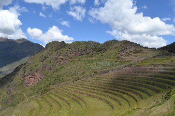 南米、自然、風景、山、遺跡