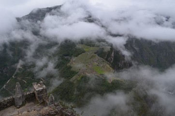 南米、自然、風景、山、遺跡