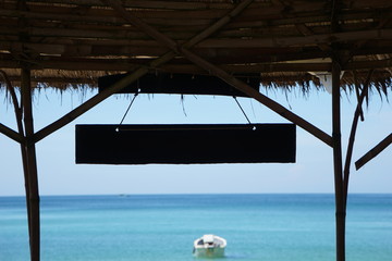 Schuld in einer Strandhütte
