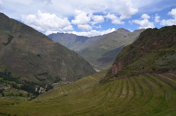 南米 遺跡 風景