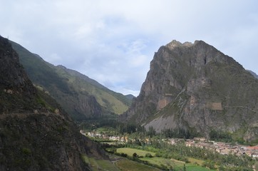 南米　風景　遺跡