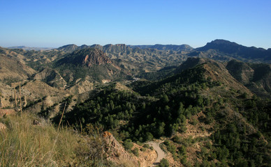 Fototapeta na wymiar SPANISH MOUNTAINS