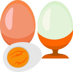 vector illustration of egg