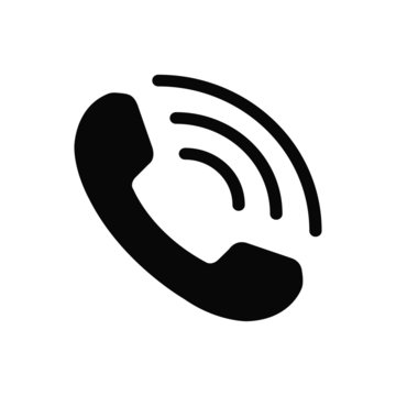 call icon vector isolated symbol