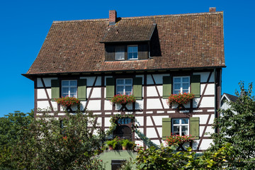 Das „Hohe Haus“ in Mittelzell auf der Insel Reichenau
