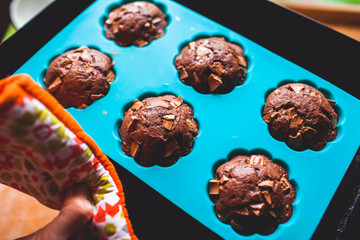 delicious donuts on the table