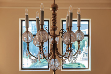 Classic antique vintage chandelier