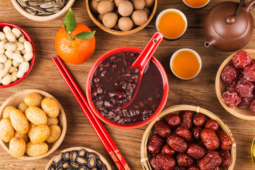Chinese northern cuisine, Laba porridge, eight treasure porridge，Chinese translation:blessing