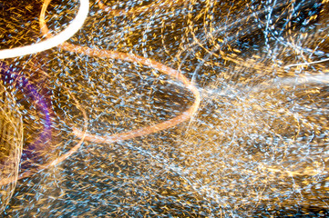 Long exposure, beautiful pattern at night