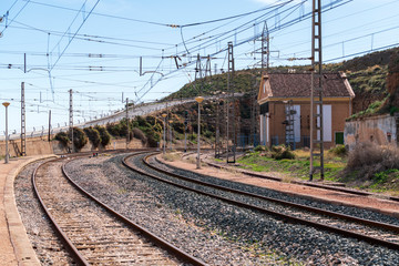 train station near Santa Fe de Mondujar