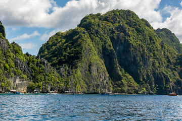 Tropical Islands in El Nido Palawan Philippines 