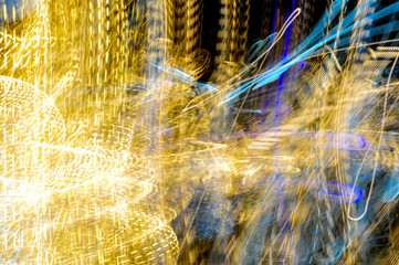 Long exposure, beautiful pattern at night