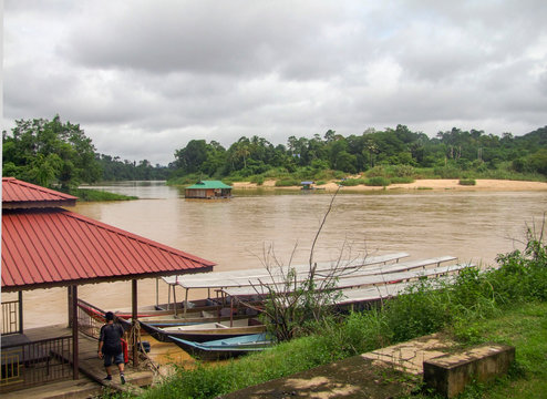 Pahang River In Malaysia