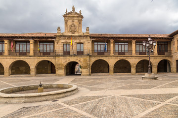 Santo Domingo de la Calzada, Spain. City Hall in Spain Square