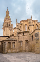 Fototapeta na wymiar Santo Domingo de la Calzada, Spain. Cathedral of Spain