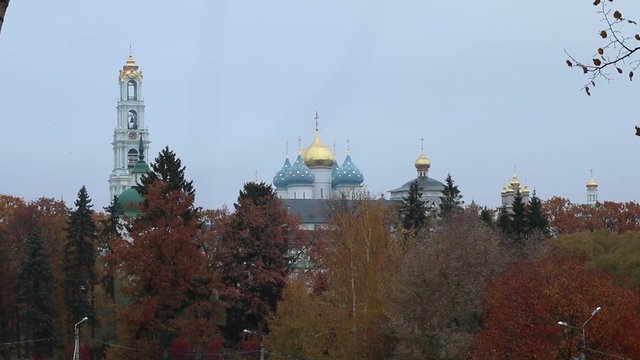 Russian monastery in Sergiev Posad