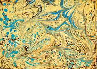 Abstract multicolored marble texture background. Design wrapping paper. Exclusive design for packaging material products. Fluid modern art. Vintage style.