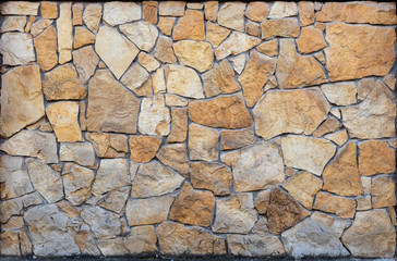 Stone wall high resolution texture or background
